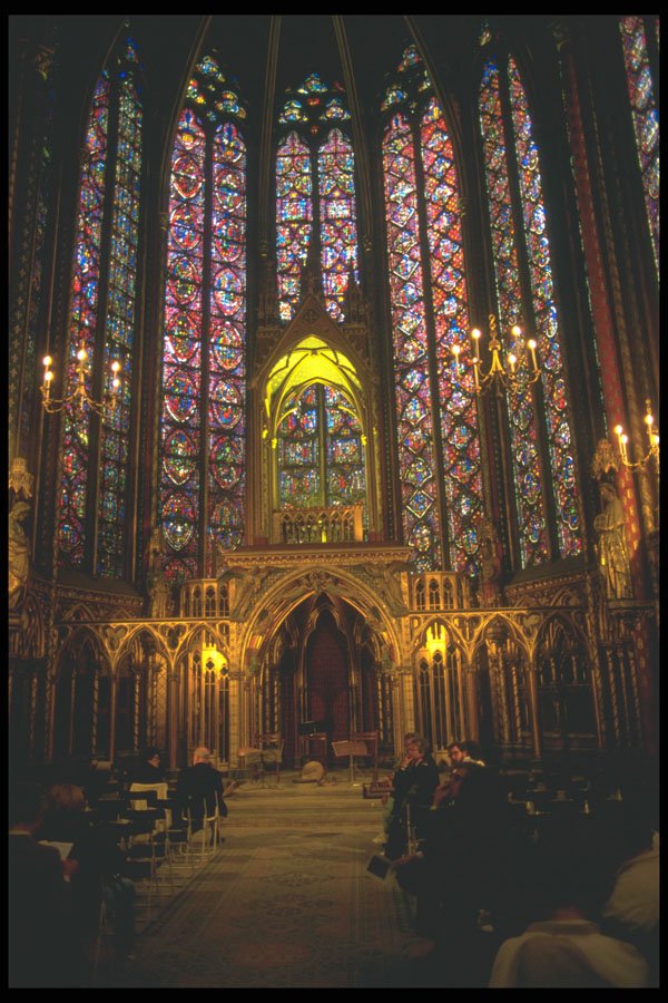 215063 Sainte Chapelle, Paris A4 Photo Print