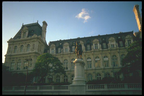 215074 City Hall, Paris A4 Photo Print