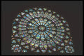 215075 Rose Window, Notre Dame Cathedral, Paris A4 Photo Print