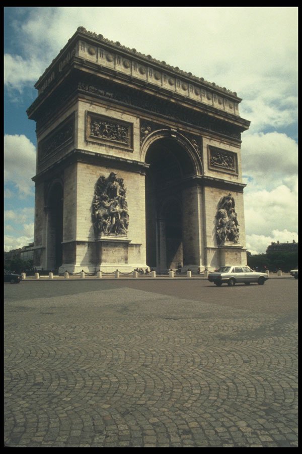 215078 Arc De Triomphe, Paris A4 Photo Print