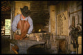 216008 A Blacksmith Provided New Shoes For The Pony Express A4 Photo Print