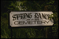 216012 Spring Ranch Cemetery, Established In 1872 A4 Photo Print