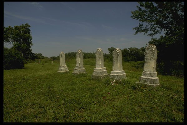 216013 Oregon Trail Victims At Rest Among Local Monuments A4 Photo Print