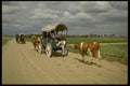 216034 Beginning A Wagon Train Excursion, Bayard, Nebraska A4 Photo Print