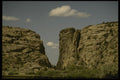 216057 Devil's Gate, An Important Oregon Trail Pass A4 Photo Print