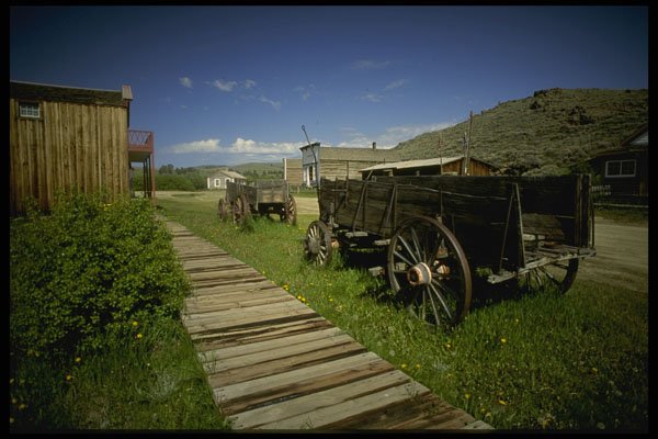 216060 Once Lively South Pass City Was Gateway To The Pacific A4 Photo Print