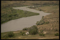 216068 The Platte River Winding Ever Westward, Wyoming A4 Photo Print