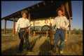 216081 Young Trail Riders At Glenn's Ferry, Important Landmark A4 Photo Print