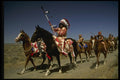 216084 Costumed Indians Ride Towards The Celebration A4 Photo Print