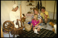 216090 A Spindle Is Demonstrated To Visitors At Glenn's Ferry A4 Photo Print
