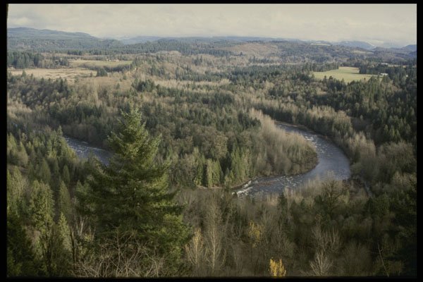 216093 The Sandy River Valley, Nearing The End Of The Trail A4 Photo Print