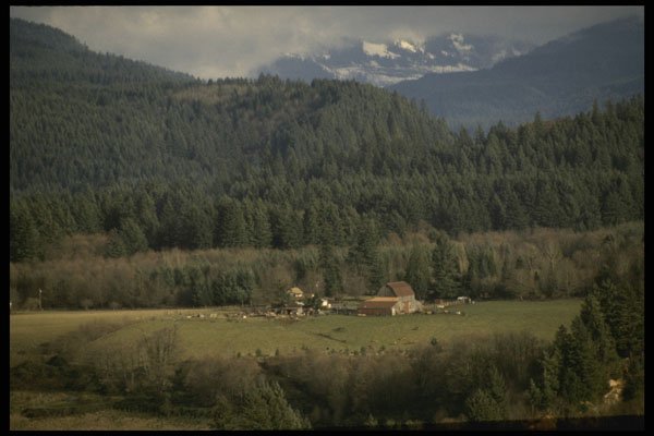 216099 Willamette Valley, Final Destination Of Oregon Trail A4 Photo Print