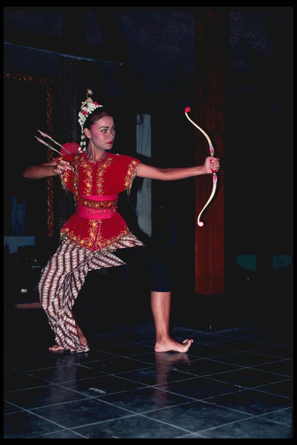 217013 Yogyakarta, The Ramayana Ballet, An Archer A4 Photo Print
