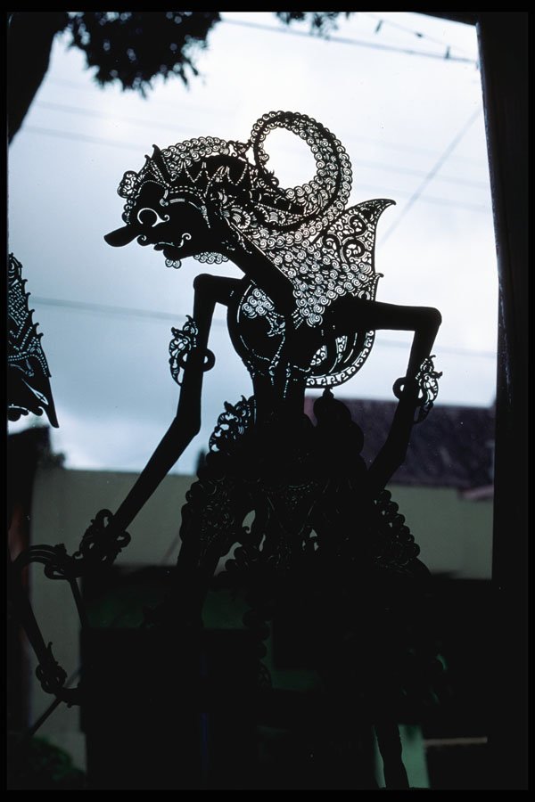 217025 A Javanese Shadow Puppet A4 Photo Print