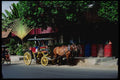 217037 Yogyakarta, A Horse Cab A4 Photo Print