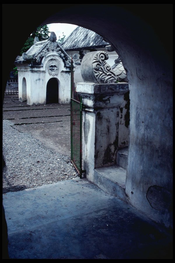 217063 Yogyakarta, An Interior At The Water Palace A4 Photo Print