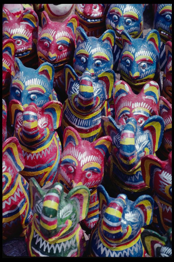 217067 Surabaya, Pottery Figurines A4 Photo Print