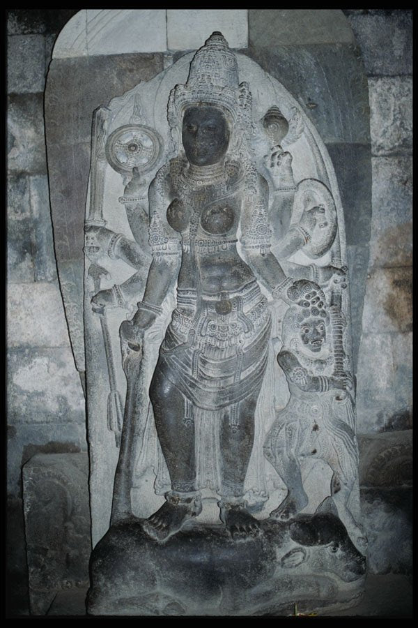 217079 Prambanan, A Carving Of Shiva A4 Photo Print