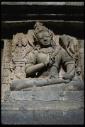 217080 Prambanan, A Relief Carving A4 Photo Print