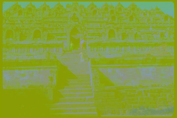 217091 Borobodur, The Main Temple A4 Photo Print