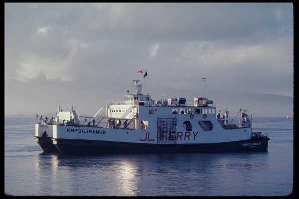 217097 A Ferry Leaving Java For Bali A4 Photo Print