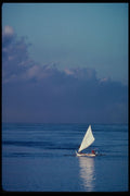 217099 A Fishing Boat Off The South Coast Of Java A4 Photo Print