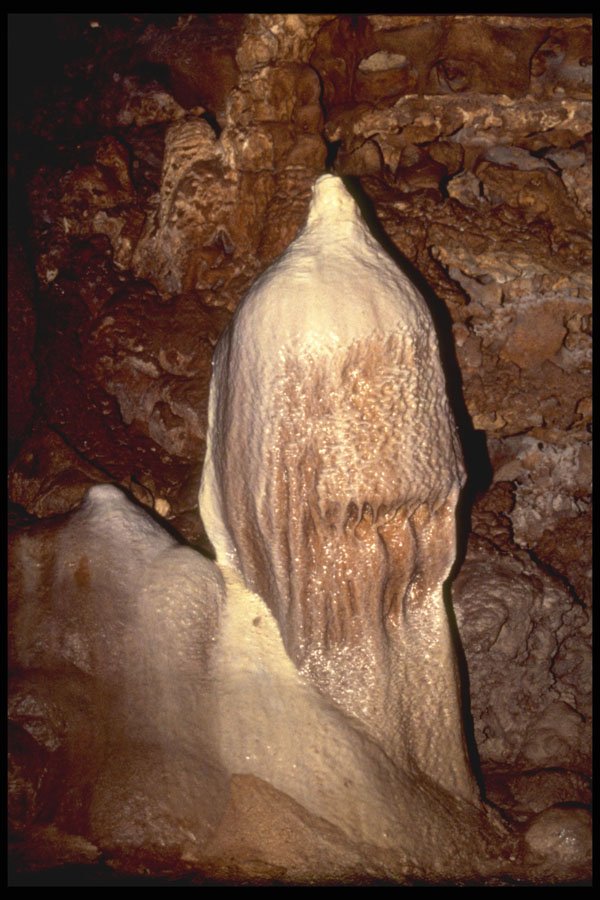 218050 Inner Space Caverns, Texas A4 Photo Print
