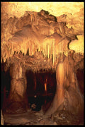 218051 Inner Space Caverns, Texas A4 Photo Print