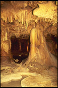 218060 Inner Space Caverns, Texas A4 Photo Print