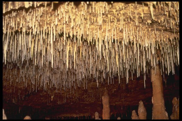 218063 Inner Space Caverns, Texas A4 Photo Print
