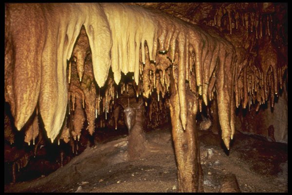 218068 Inner Space Caverns, Texas A4 Photo Print