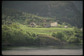 219017 Village Facing A Fjord A4 Photo Print