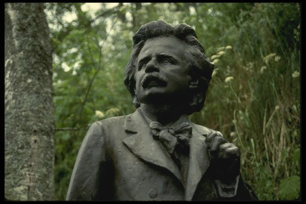 219026 Edvard Grieg, The Great Norwegian Composer A4 Photo Print