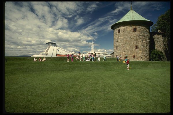 219033 Historic Akershus Fortress A4 Photo Print