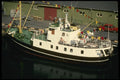 219037 On Deck Of A Coastal Freighter A4 Photo Print