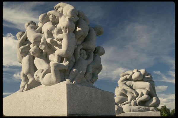 219045 All Vigeland Sculpure Is Devoted To The Human Family A4 Photo Print
