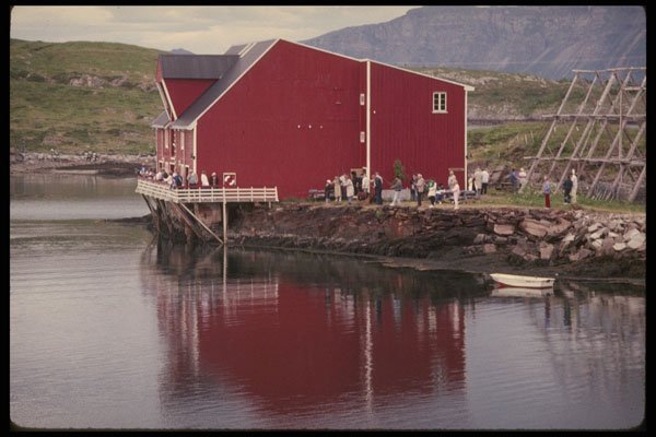 219052 Fishing From A Fish Cannery, Salmon Isle A4 Photo Print
