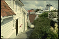 219058 Quaint, Cobble stoned Stavanger Old Town A4 Photo Print
