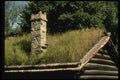219071 Sod roofed Long House And Chimney, Vos A4 Photo Print