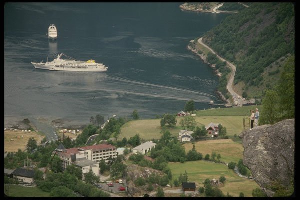 219078 Geiranger Fjord, Norway's Favorite A4 Photo Print