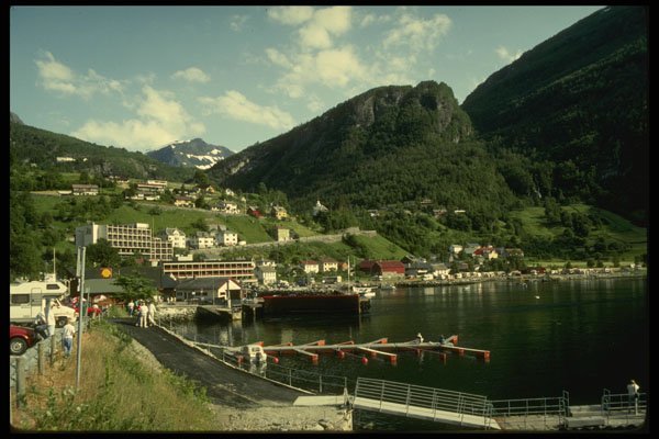 219081 Classic Geiranger Fjord A4 Photo Print