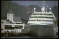 219085 A Modern Cruise Ship Dominates The Svolvaer Harbor A4 Photo Print