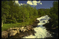 219096 A Mountain Cascade Above Narvik A4 Photo Print