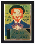 2191 salon des cent paul 1895 2 Vintage Advert A4 Photo Print