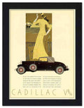 2198 cadillac art deco car advert 2 Vintage Advert A4 Photo Print