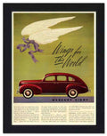 2199 mercury eight art deco car advert 2 Vintage Advert A4 Photo Print