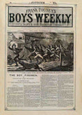 22 Fire Fighting Boys Weekly Vintage A4 Photo Print