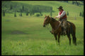 220014 Cowboy Taking A Break A4 Photo Print