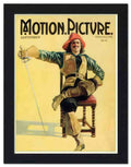2207 motion picture douglas fairbanks 2 Vintage Advert A4 Photo Print