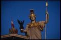 222003 Athena Statue, National Parliament, Vienna A4 Photo Print